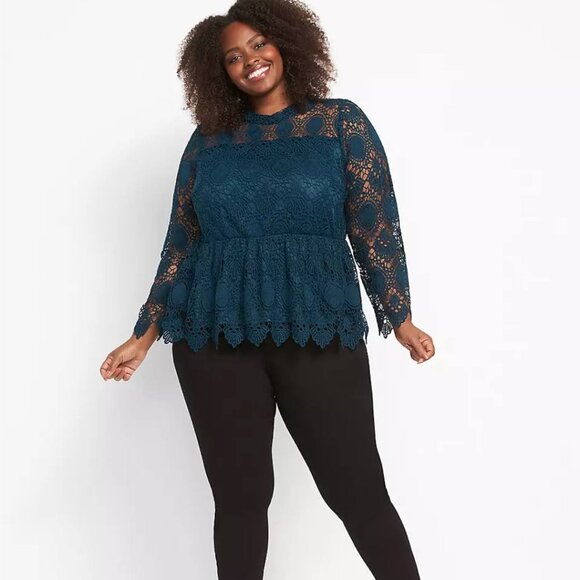Lane Bryant lace top - Picture 2 of 3